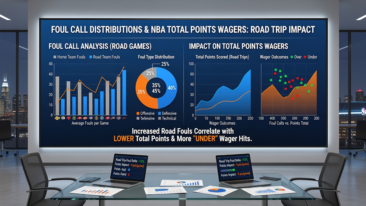Close-up of an NBA scoreboard displaying final points total after a game with high foul volume