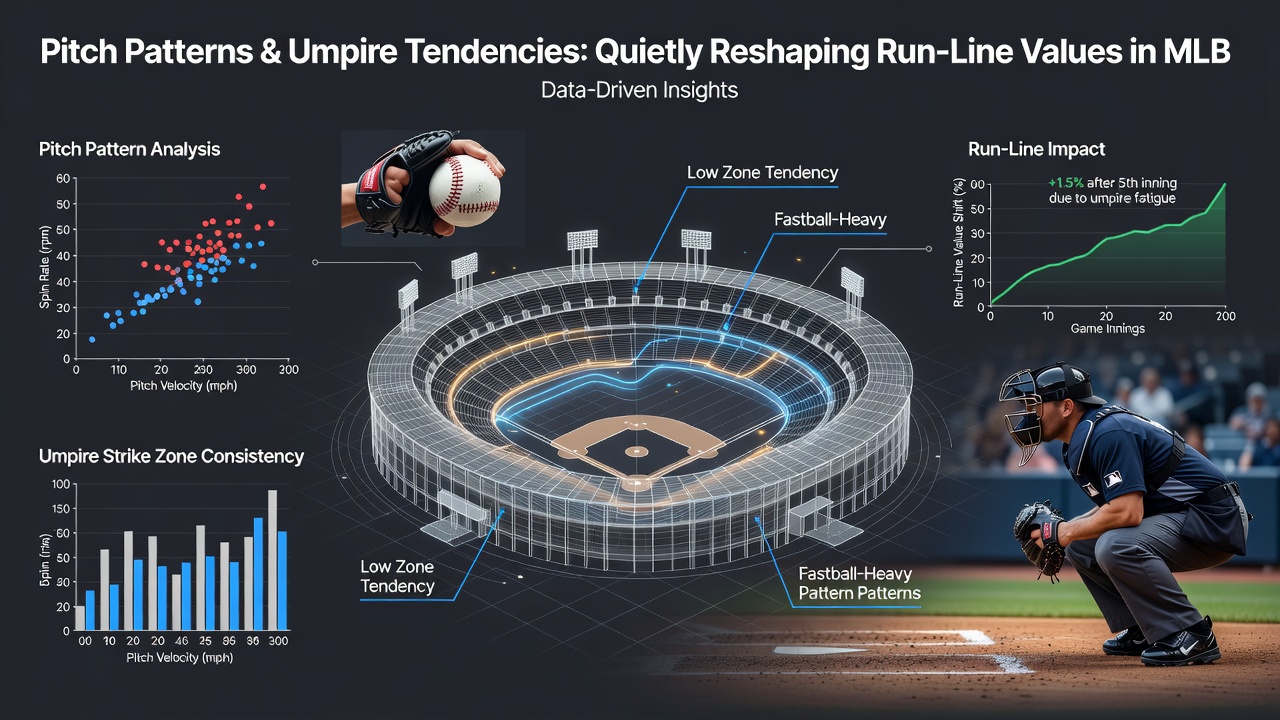 Close-up of home plate umpire signaling a strike call with digital strike zone graphic overlay