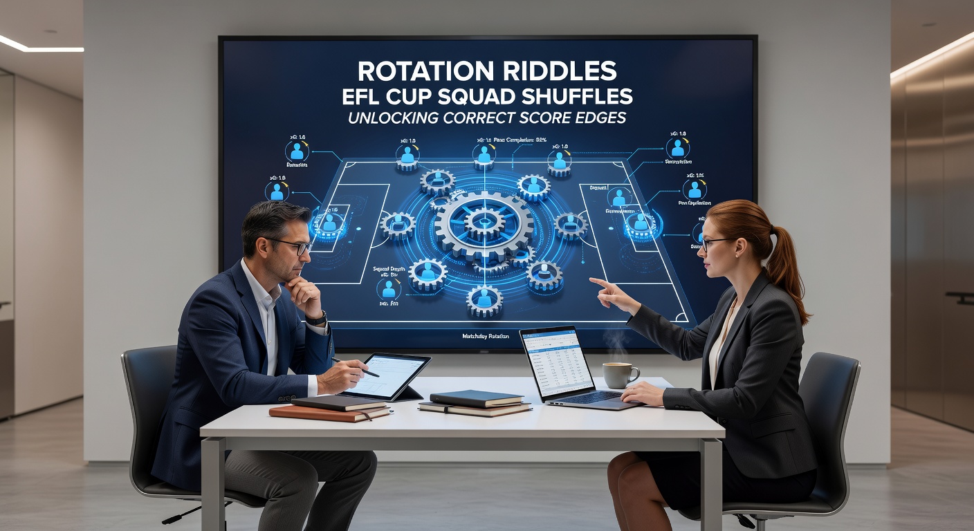 Close-up of a manager gesturing from the touchline during an EFL Cup match, squad board in hand amid tense rotation decisions
