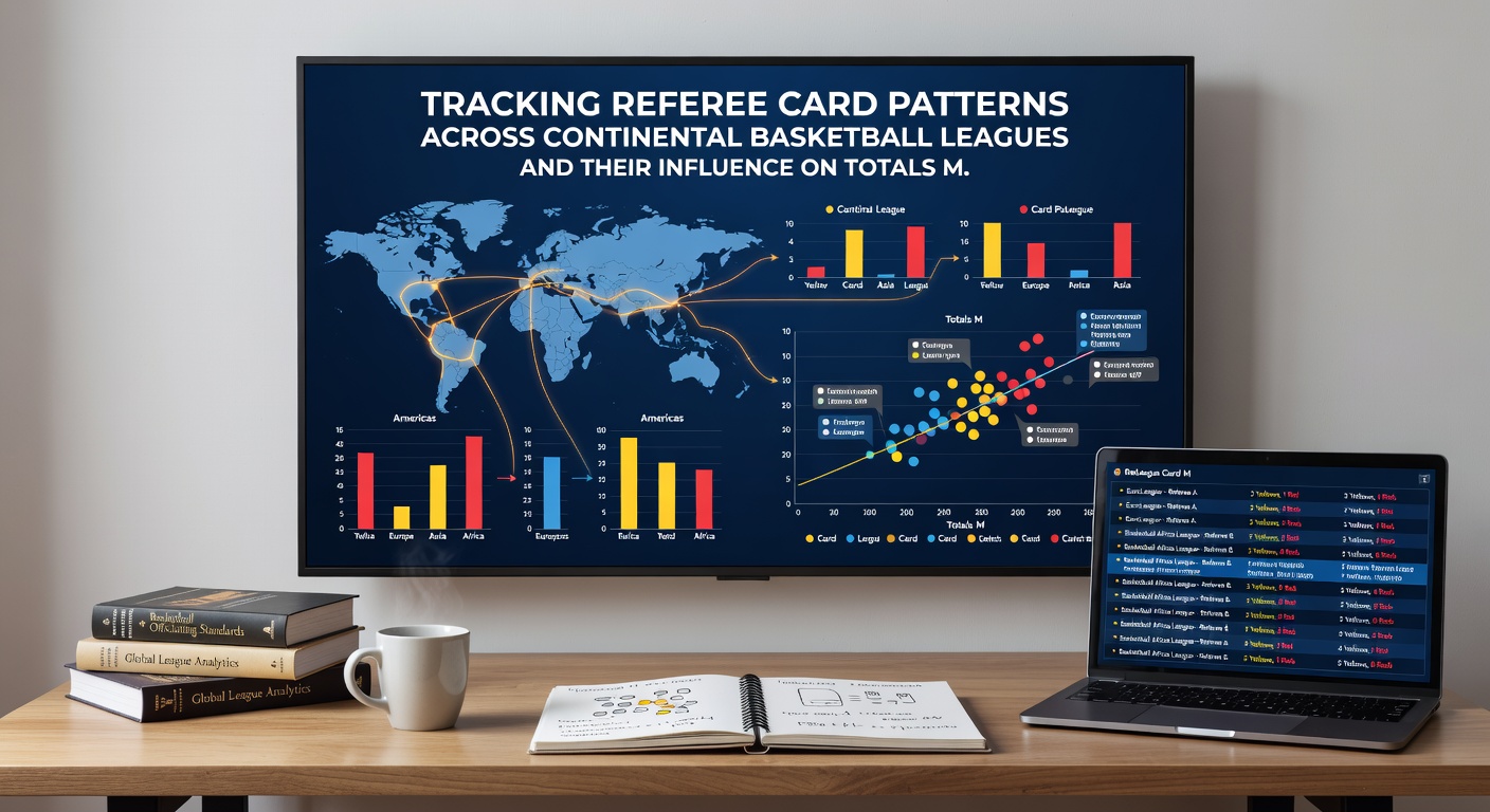 Close-up of basketball game statistics board showing foul counts and card notations alongside score